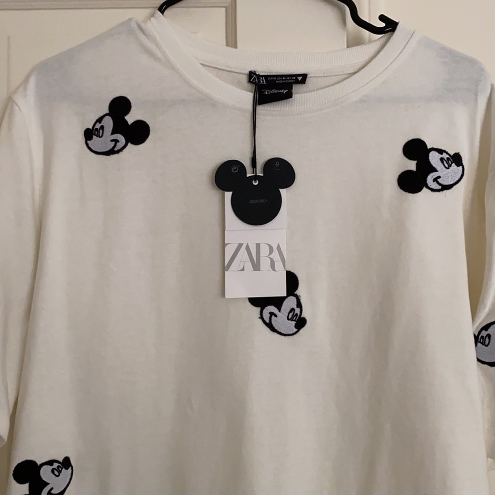 Zara Mickey Mouse Disney Dress NWT - Picture 12 of 13